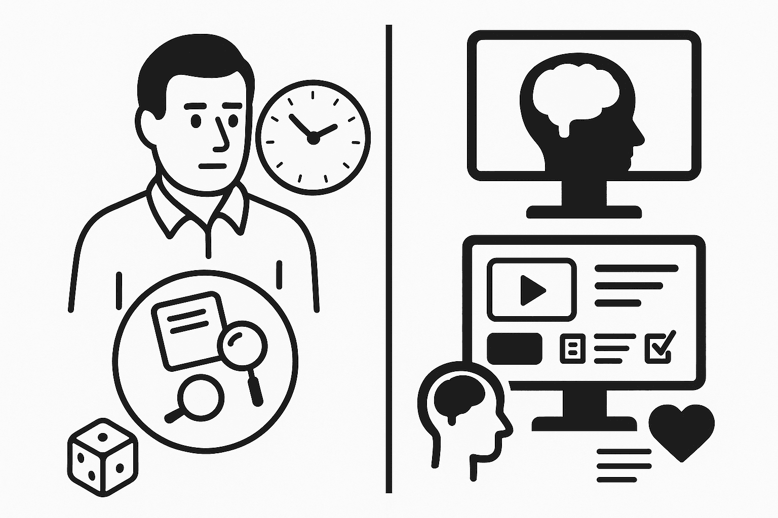 Comparison chart graphic